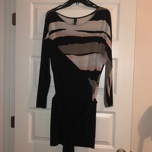 Marciano long sleeve all purpose belted dress M